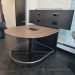 Steelcase Walnut media:scape Multimedia Conference Table 66 x 60